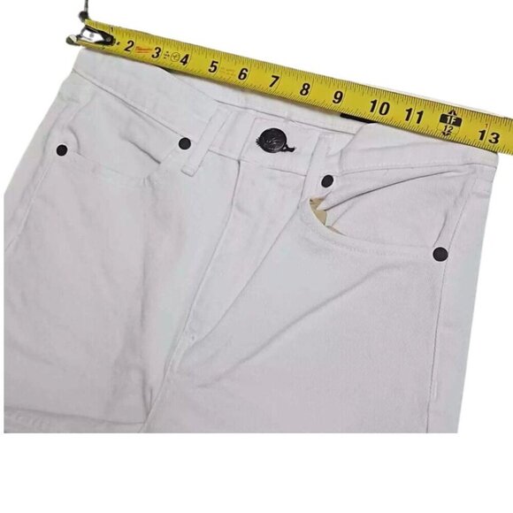 Rag & Bone White High Rise Ankle Cigarette Jeans | Size 25 (2) - Picture 5 of 16